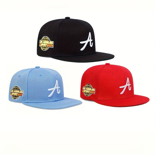 Baseball Cap - 3Pcs Set LA Los Angeles Embroidered Hip Hop Dad Hat Adjustable Unisex - main product view