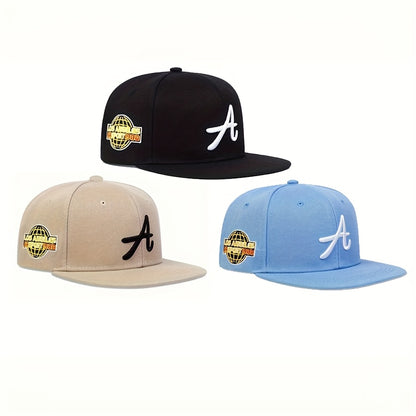 Baseball Cap - 3Pcs Set LA Los Angeles Embroidered Hip Hop Dad Hat Adjustable Unisex - product detail view 17