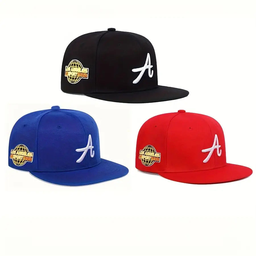 Baseball Cap - 3Pcs Set LA Los Angeles Embroidered Hip Hop Dad Hat Adjustable Unisex - product detail view 18