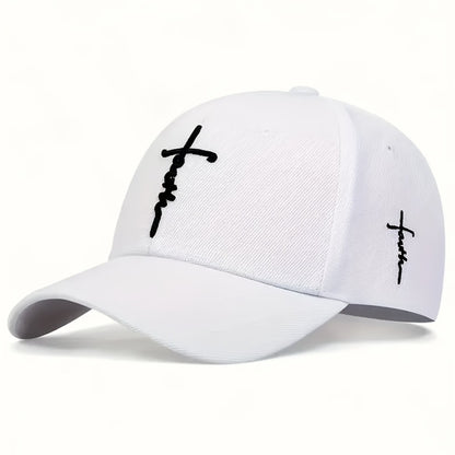 Baseball Cap - 4pcs Set Cross Embroidery Dad Hat Adjustable Lightweight Unisex Casual - product detail view 6