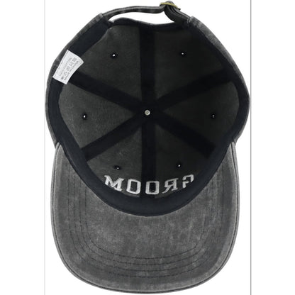 Baseball Cap - Bride and Groom Est 2026 Set 2pcs Couple Hats 3D Embroidery Adjustable - product detail view 7