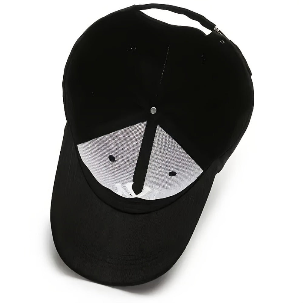 Baseball Cap - Cross Embroidered Snapback 4 Pack Unisex Adjustable Lightweight 100% - product detail view 7