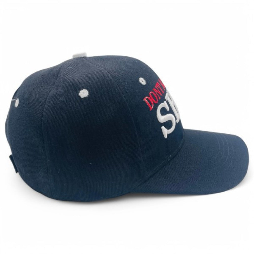 Baseball Cap - Funny Embroidered Humor Slogan Adjustable UV Protection 100% Polyester - product detail view 12