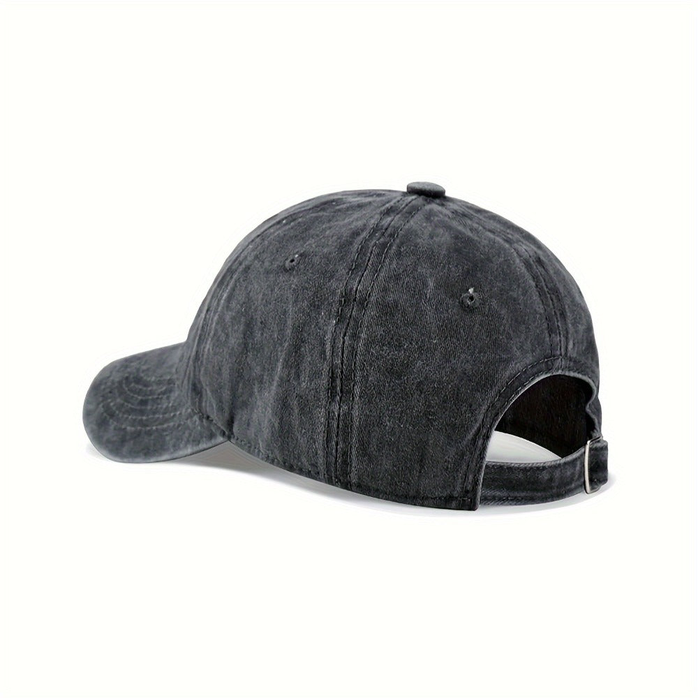 Baseball Cap - Men Humorous Squirrel Nest Design Funny Graphic Hat - Lightweight Washable - product detail view 3