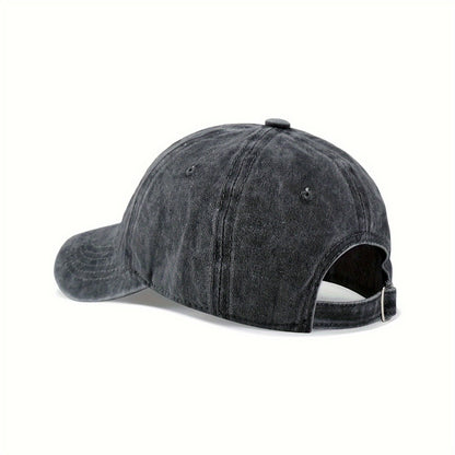 Baseball Cap - Men Humorous Squirrel Nest Design Funny Graphic Hat - Lightweight Washable - product detail view 3
