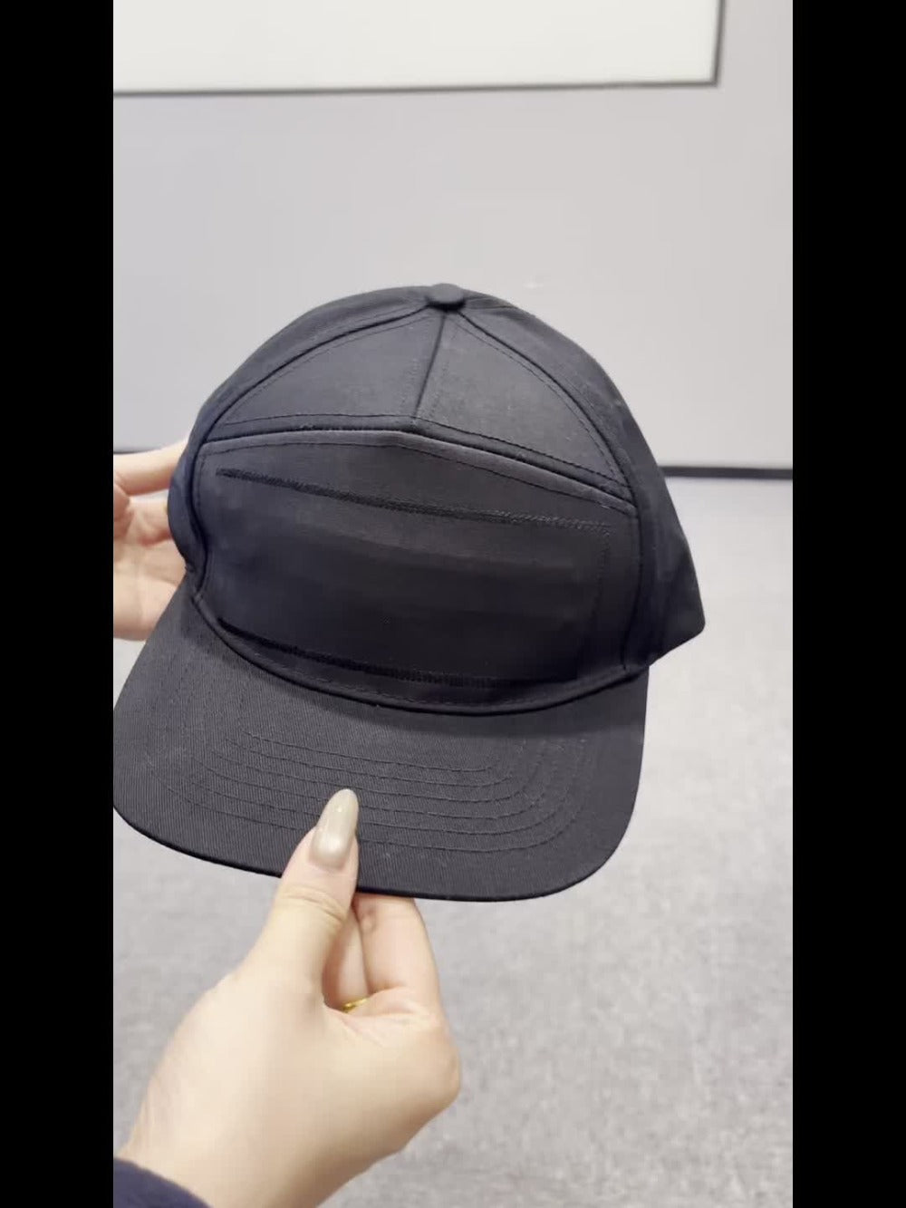 Baseball Cap - LED Hat Programmable Scrollable Text Animated Patterns APP Controlled - product detail view 11