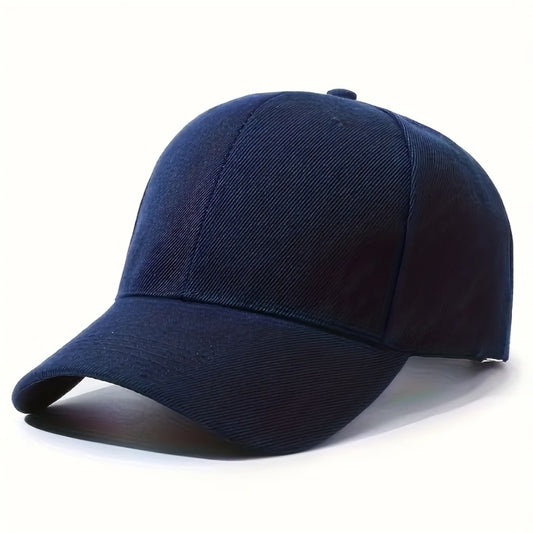 Baseball Cap - Set of 5 Plain Blank Bulk Pack Unisex Adjustable Outdoor Sports Fiber - main product view