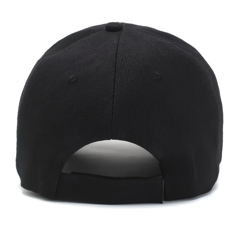 Baseball Cap - Set of 5 Plain Blank Bulk Pack Unisex Adjustable Outdoor Sports Fiber - product detail view 4