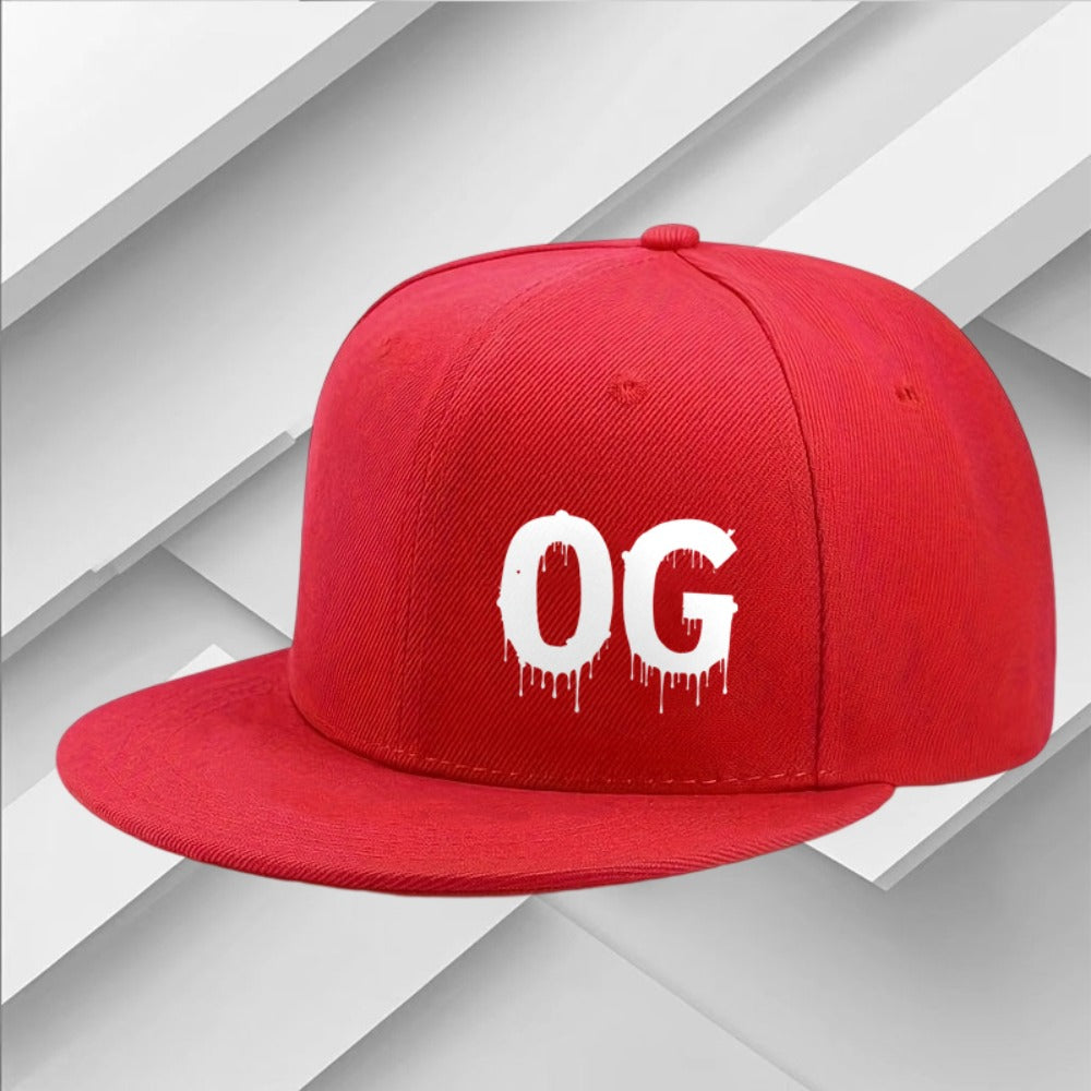 Baseball Cap - Unisex OG Graphic Print Adjustable Snapback Hat for Men Women Casual - product detail view 4