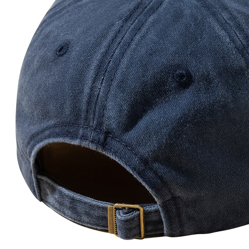 Baseball Caps - Cap Men Vintage Washed "Because I'm Mike That's Why" Snapback Hat - product detail view 9