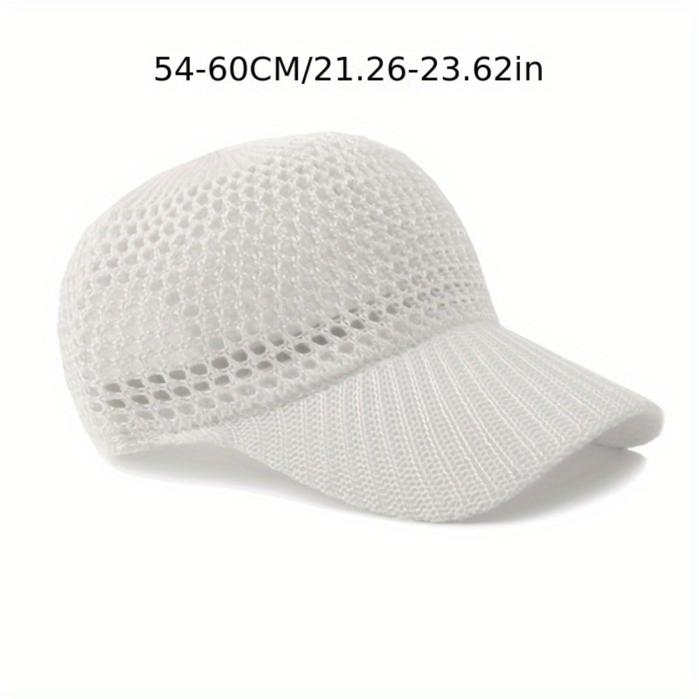Baseball Caps - Mesh Cap Breathable Trucker Hat for Women Men - Duckbill Fishing Net Sun - product detail view 5