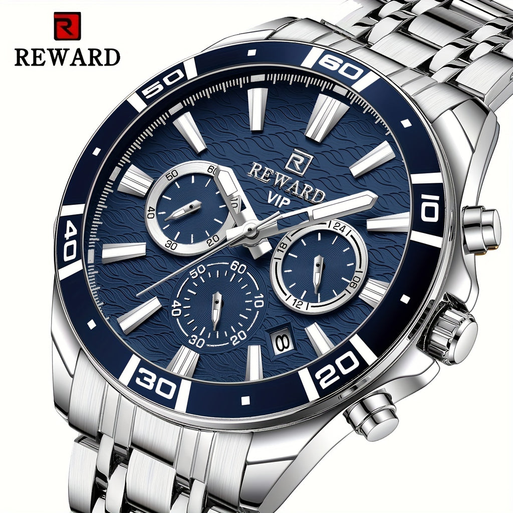 Introducing The Latest Collection of Premium Men'S Business Watches Featuring Stainless Steel, Quartz Movement, Chronograph Functions, And Luminous Displays for Sports Enthusiasts