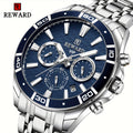 Introducing The Latest Collection of Premium Men'S Business Watches Featuring Stainless Steel, Quartz Movement, Chronograph Functions, And Luminous Displays for Sports Enthusiasts