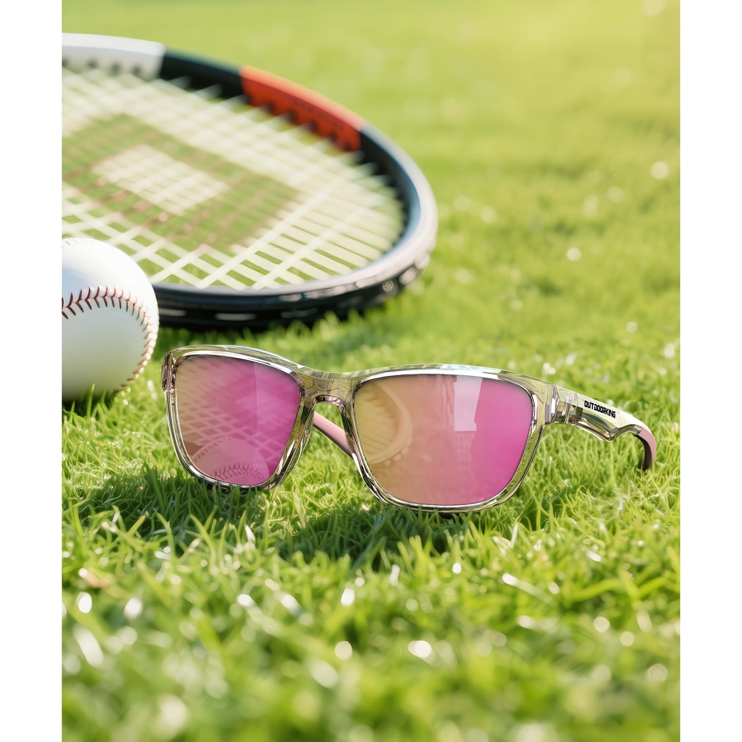 Polarized Sunglasses Women Men Lightweight Trendy Fashion Eyewear Pink Purple Tortoiseshell Gradient Brown UV Protection Gift Valentine Birthday Easter