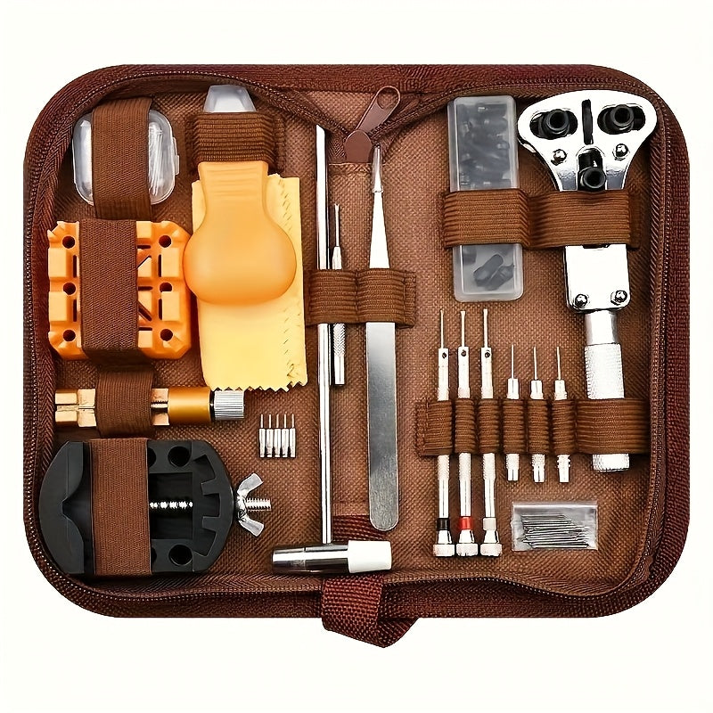 Multi-Piece Set Watchmaker Watch Repair Tools Kit, Case Remover Opener Bar Set, Convenience Clock Tool