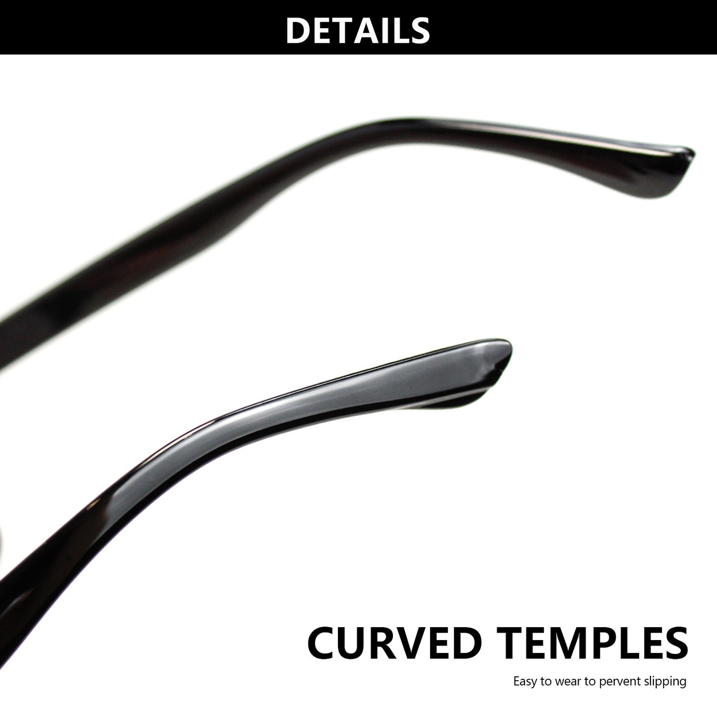 Reading Glasses 10 Pack Ultra Light Square Frame HD Clear Lenses Vintage Style Metal Accents Black Gradient Brown Strengths +1.0 to +4.0 Seniors Office Gift