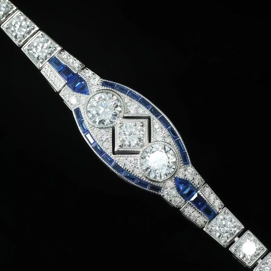 Beaded Bracelet - 925 Sterling Silver for Women Men - Bohemian Style Charm , Elegant - main product view