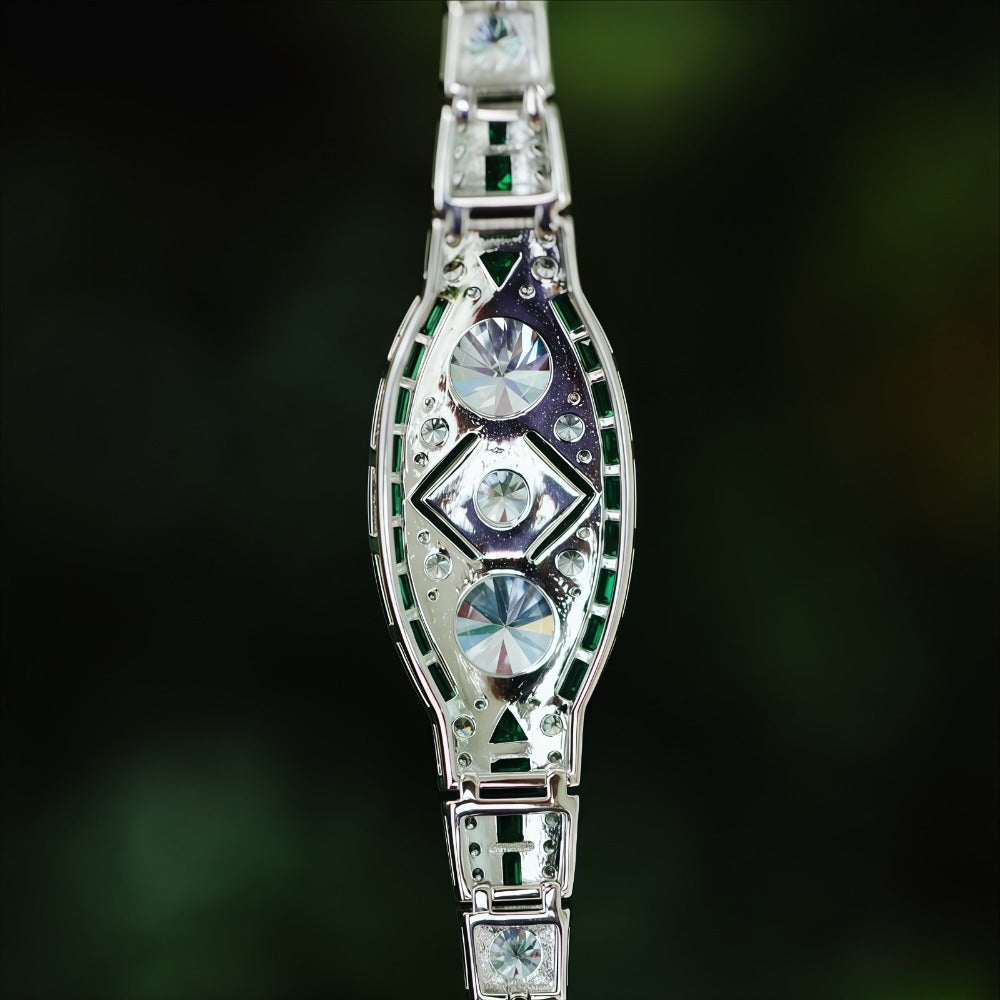 Beaded Bracelet - 925 Sterling Silver for Women Men - Bohemian Style Charm , Elegant - product detail view 6