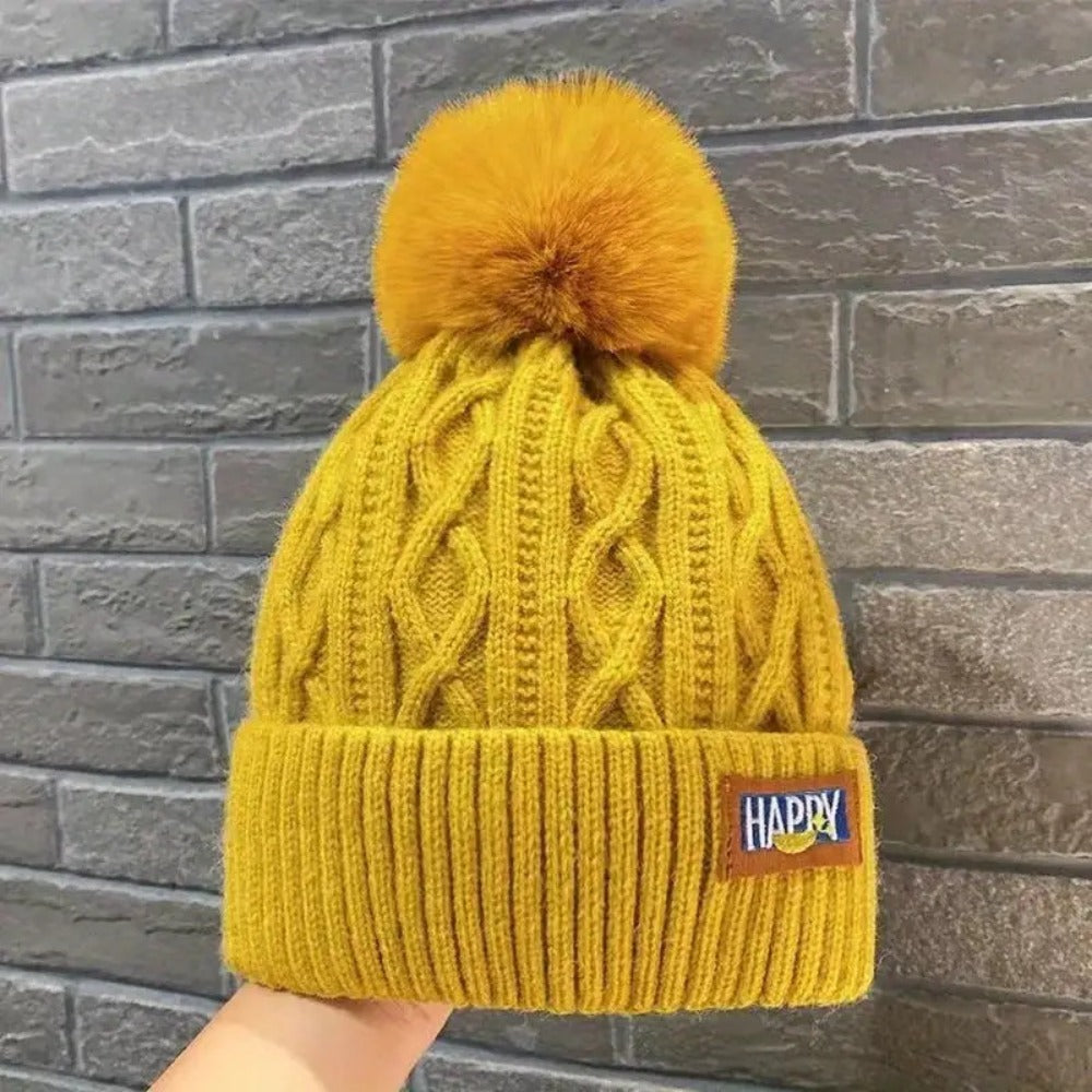 Beanie Hat - 5-Pack for Women Fluffy Bubble Knit Winter Thick Warm Elastic Cold Weather - product detail view 18