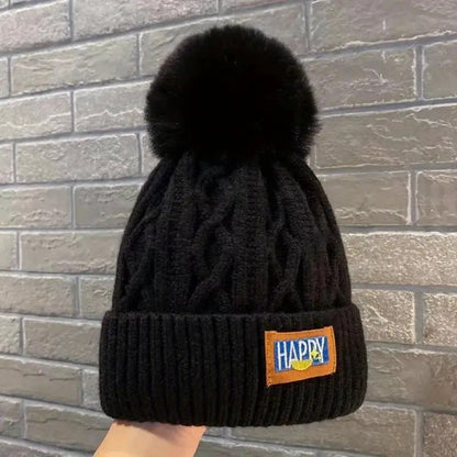 Beanie Hat - 5-Pack for Women Fluffy Bubble Knit Winter Thick Warm Elastic Cold Weather - product detail view 22
