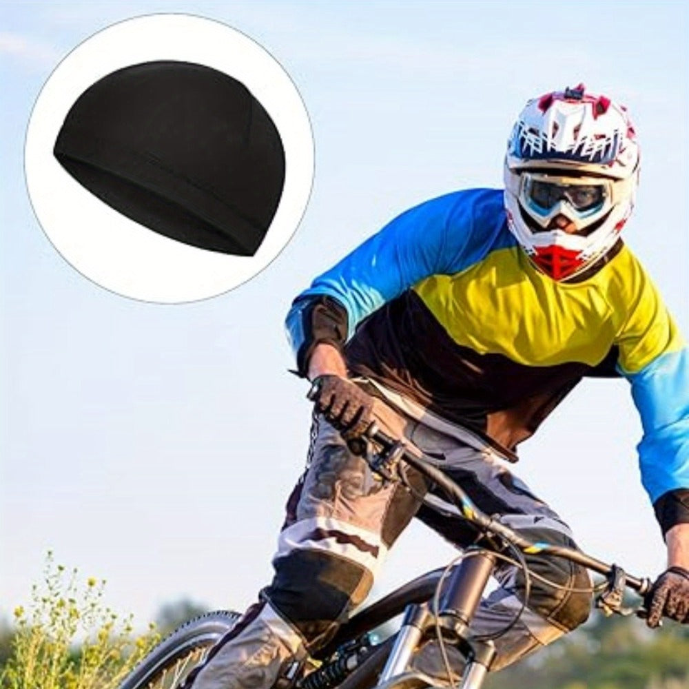 Beanie Hat - Cooling Skull Cap Set of 12 Moisture Wicking Stretchy Liner for Men & - product detail view 4