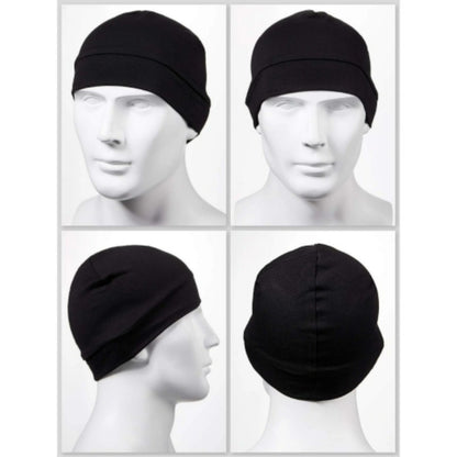 Beanie Hat - Cooling Skull Cap Set of 12 Moisture Wicking Stretchy Liner for Men & - product detail view 12