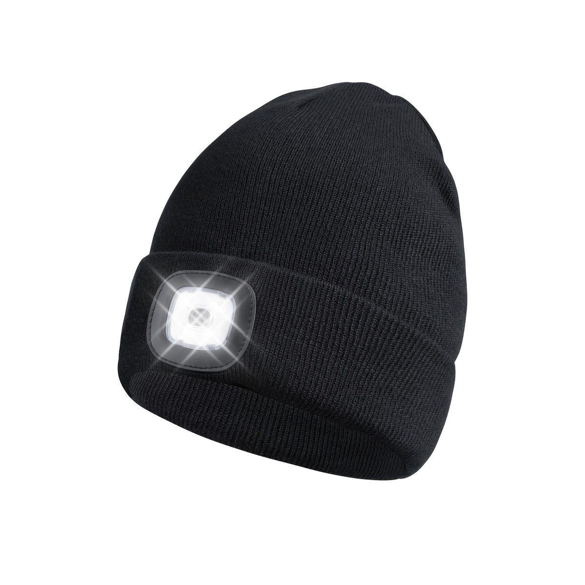 Beanie Hat - LED 2 Pack USB Rechargeable Light Up Knit for Night Running Camping Hiking - product detail view 25