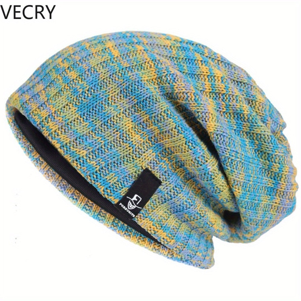 Beanie Hat - Slouchy for Women Ribbed Baggy Skull Cap Turban in Twill & Knit - product detail view 15