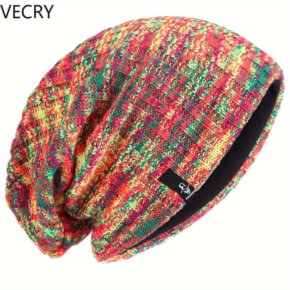 Beanie Hat - Slouchy for Women Ribbed Baggy Skull Cap Turban in Twill & Knit - product detail view 17