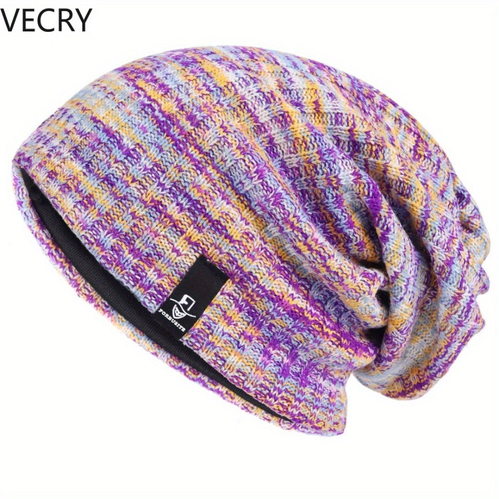 Beanie Hat - Slouchy for Women Ribbed Baggy Skull Cap Turban in Twill & Knit - product detail view 18