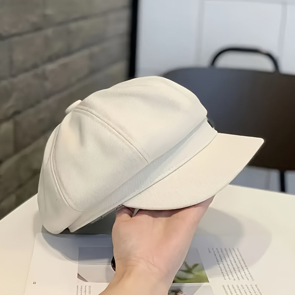 Beret Hat - Vintage Embossed 2-Pack - Adjustable 100% Polyester, Crumple Technique - product detail view 9