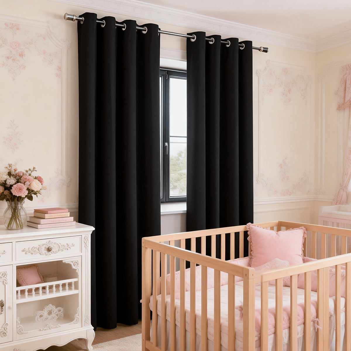 Blackout Curtain Panels - Thermal Lining and Grommet Top – view 8