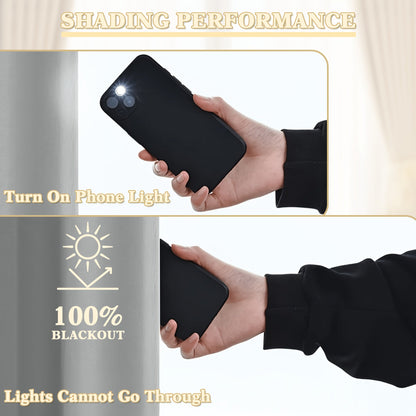 Blackout Curtain Panels - Thermal Lining and Grommet Top – view 9