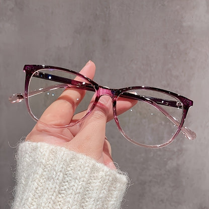Blue Light Glasses - Blocking Women Gradient Lens Full Rim Frame Metal Hinge Lightweight Anti - product detail view 19