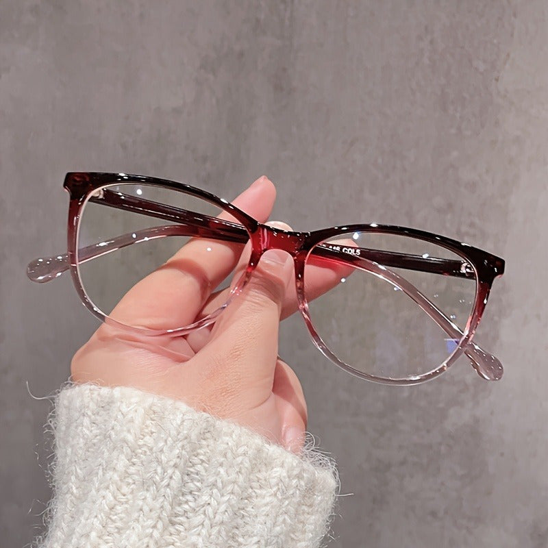 Blue Light Glasses - Blocking Women Gradient Lens Full Rim Frame Metal Hinge Lightweight Anti - product detail view 20
