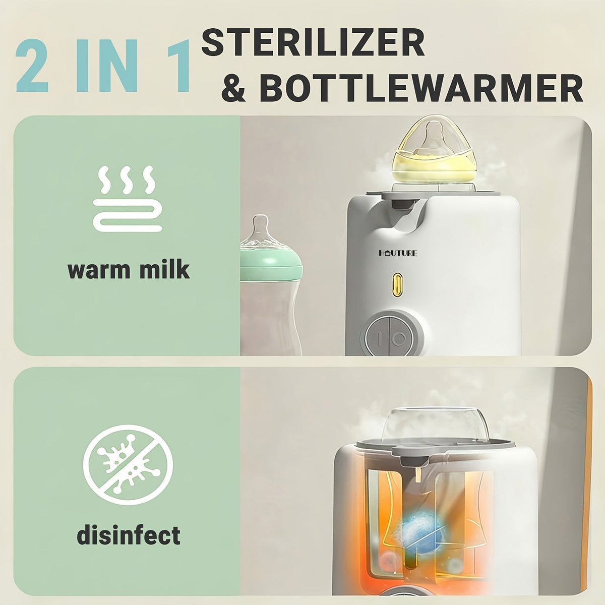 Bottle Warmer - HAUTURE 3-Minute Fast Heating – view 7