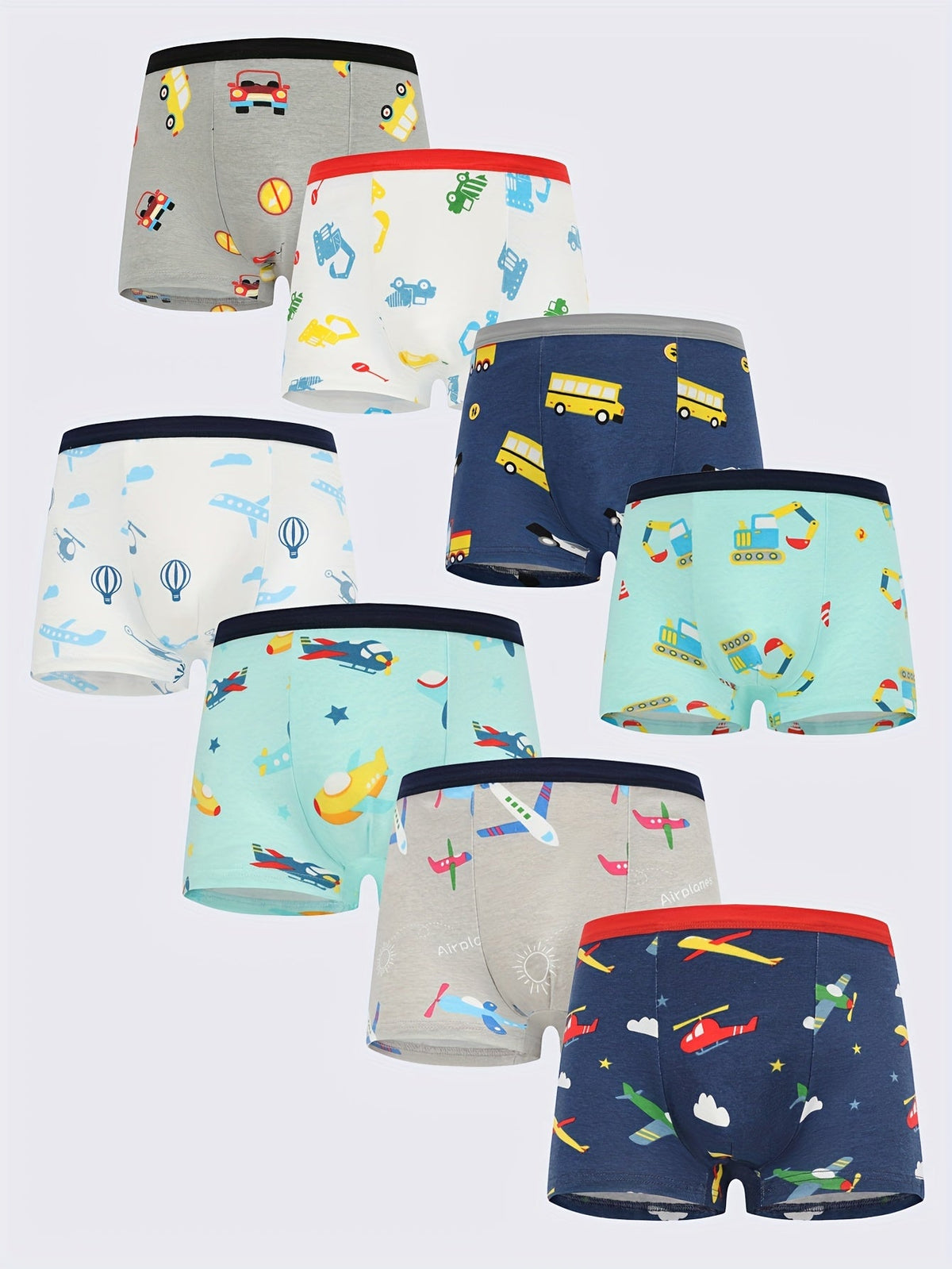 Boys' Boxer Briefs - 8-Pack Assorted Cartoon Print – view 9