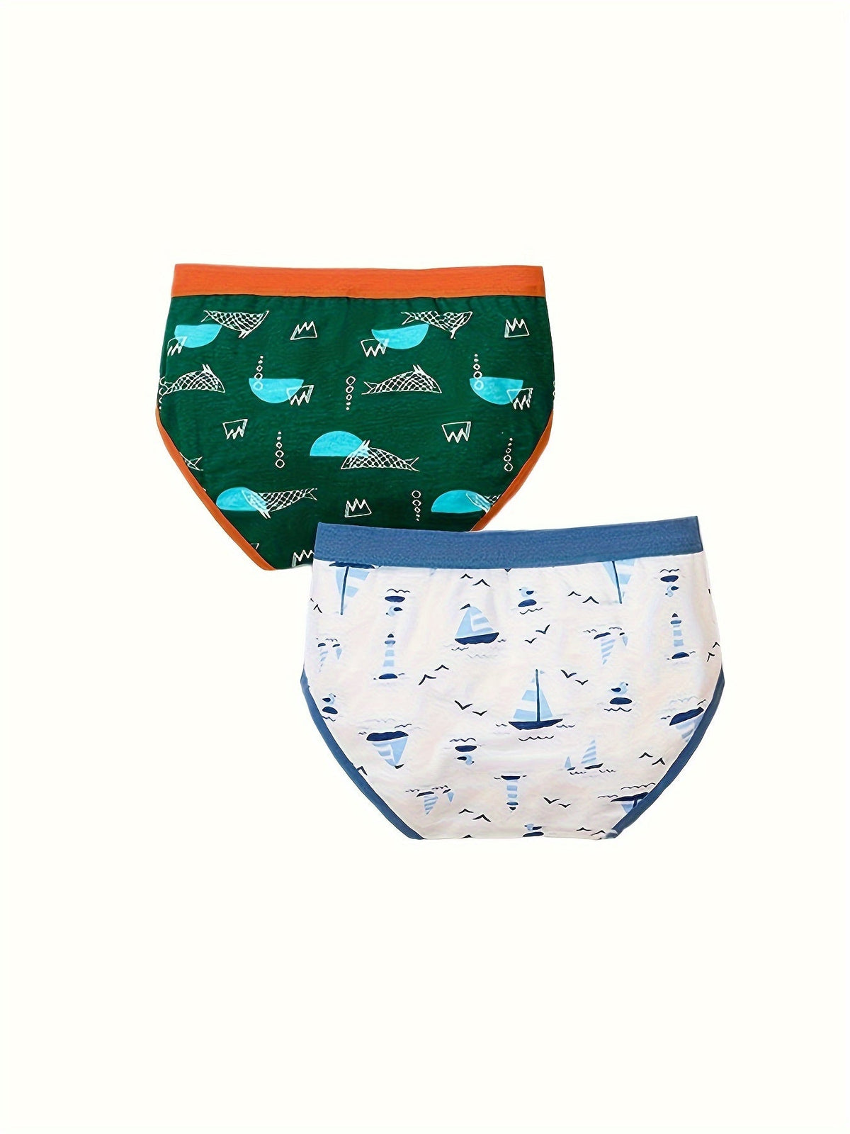 Boys' Briefs - 8-Pack Ocean Animal Print – view 10