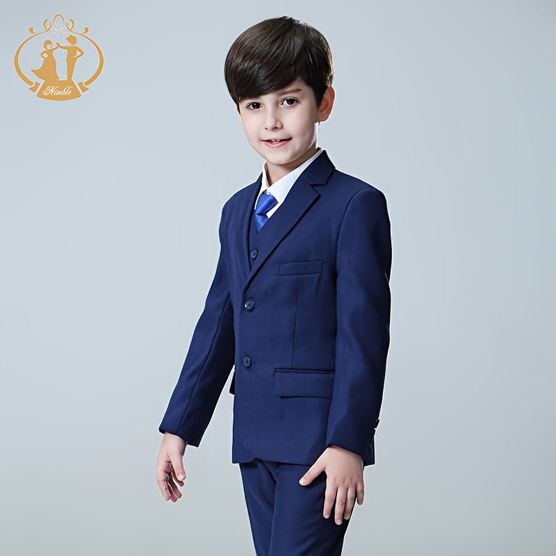 Boys' Casual Outfit Set – Blue / Khaki – view 8