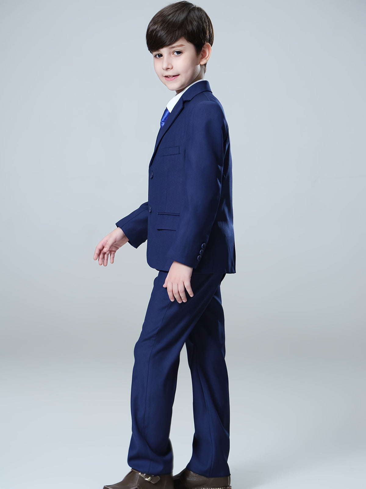 Boys' Casual Outfit Set – Blue / Khaki – view 10