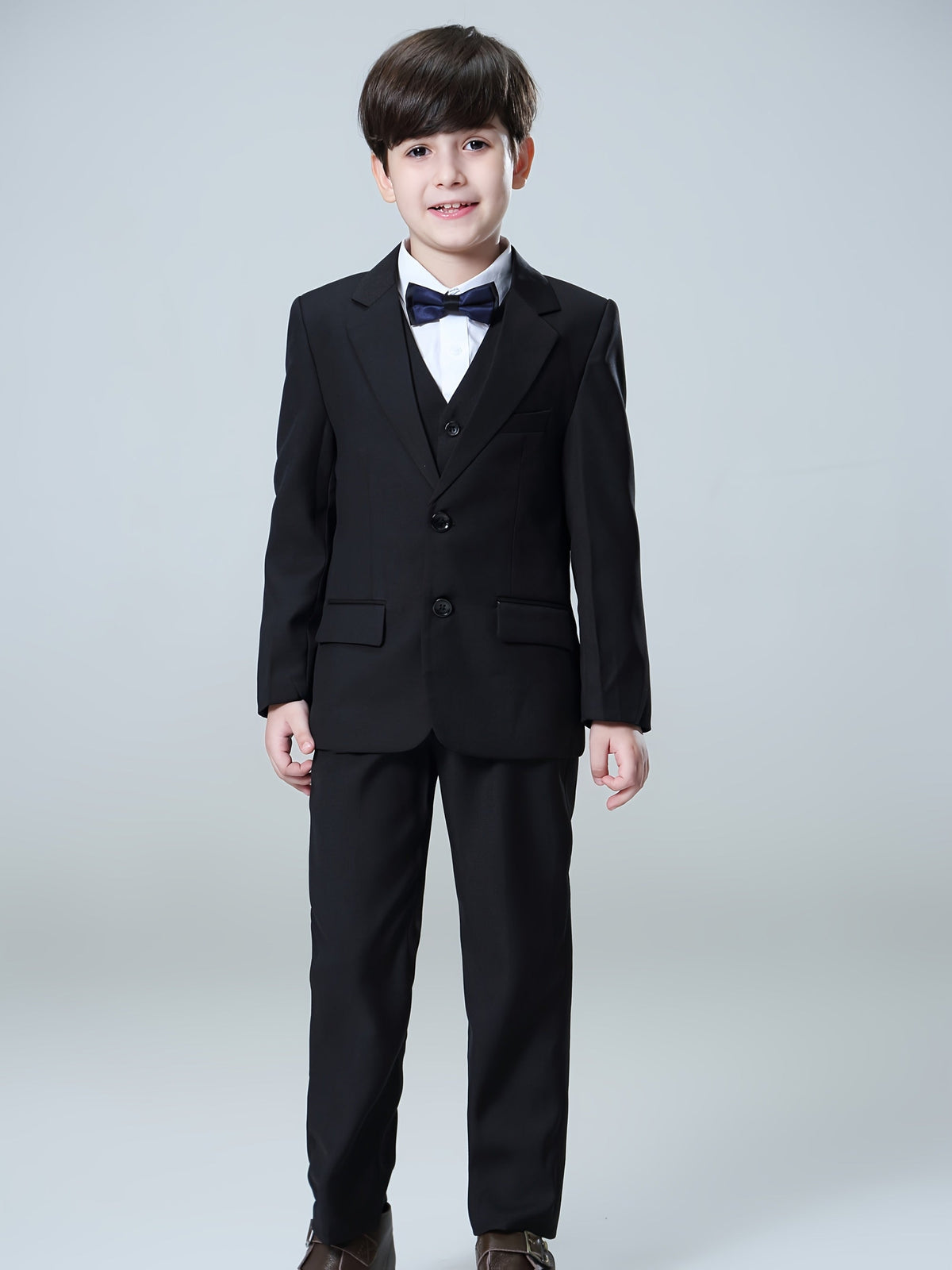 Boys' Casual Outfit Set – Blue / Khaki – Blue option – view 3