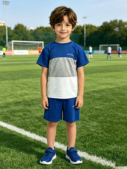 Boys' Casual Outfit Set - Short Sleeve Fall 8213 – view 3