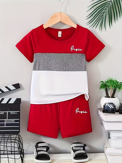 Boys' Casual Outfit Set - Short Sleeve Fall 8213 – view 8