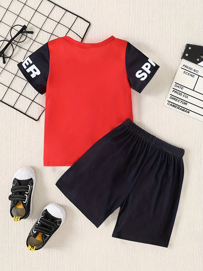 Boys' Casual Outfit Set - Short Sleeve Fall – view 2