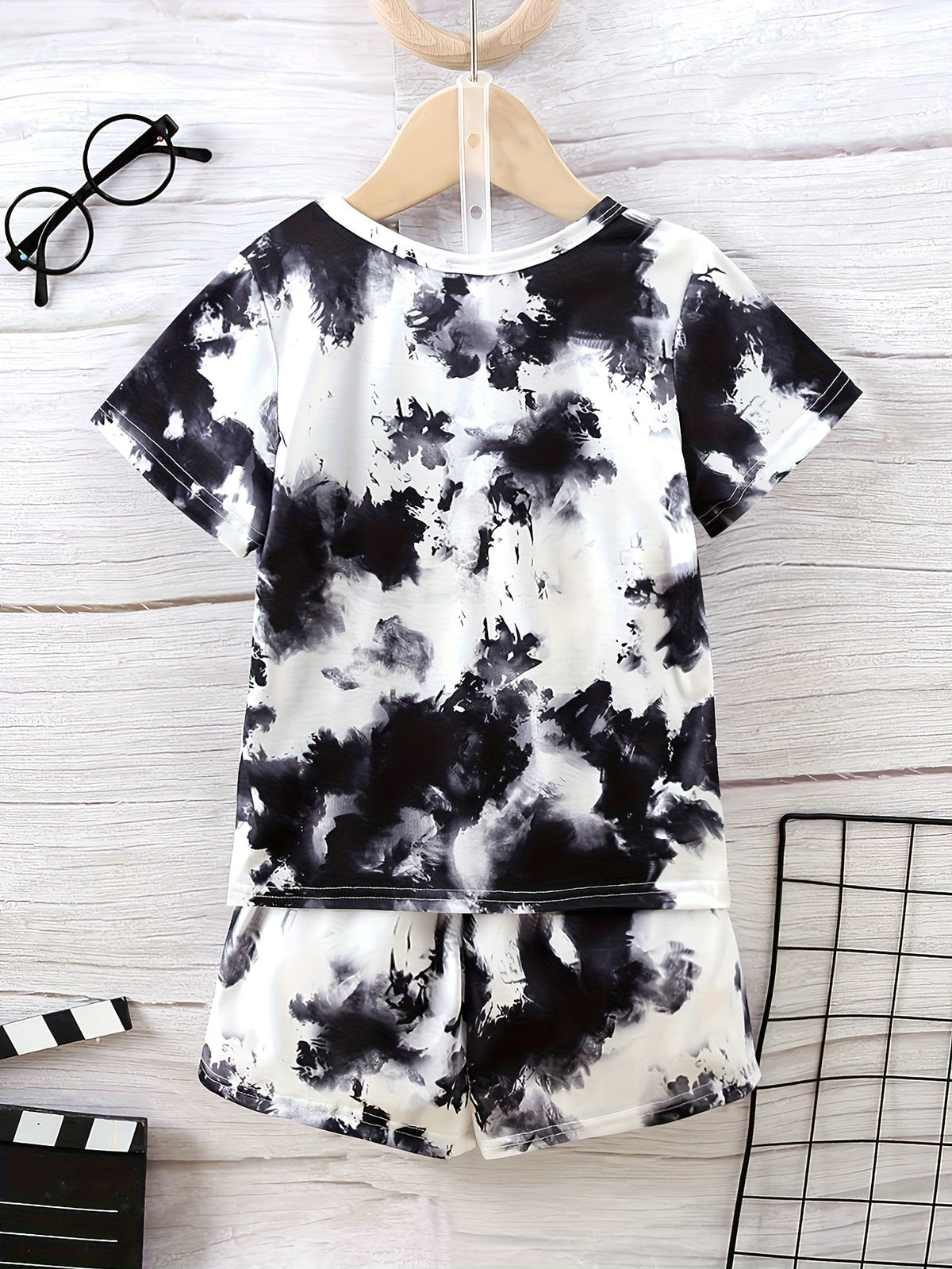 Boys' Casual Outfit Set - Short Sleeve Fall – view 4