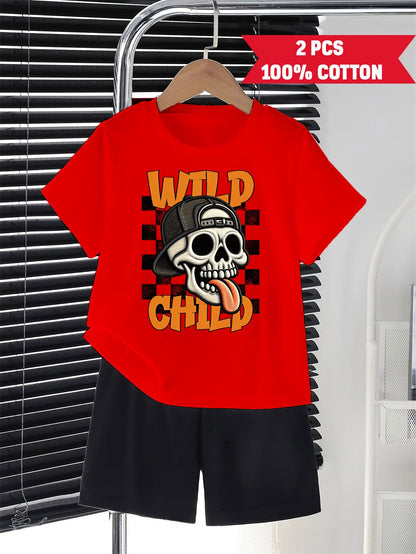 Boys' Casual Outfit Set - Short Sleeve Summer 7525 – view 6
