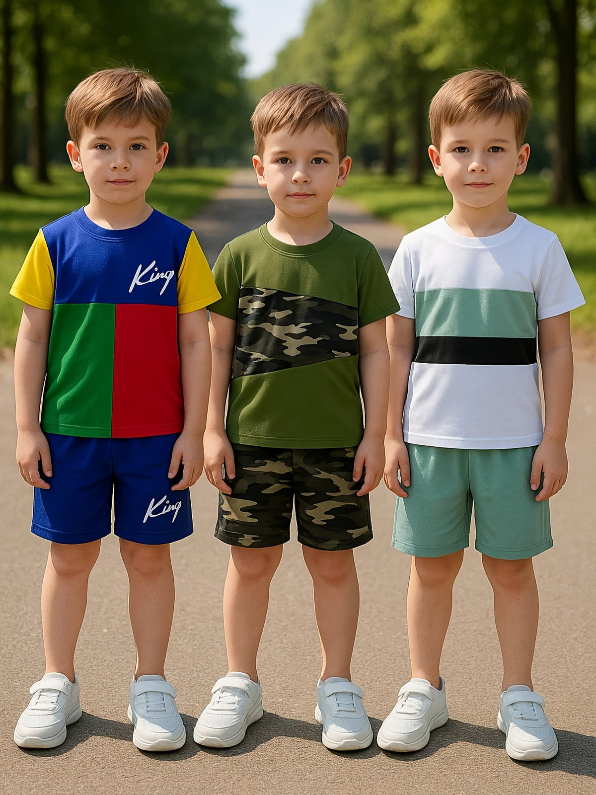 Boys' Casual Outfit Set - Summer 2517 – view 3