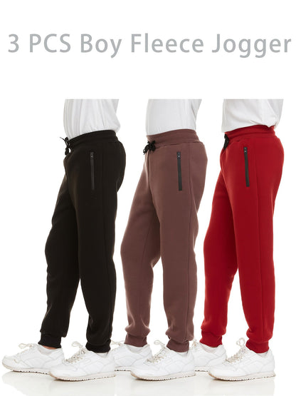 Boys' Casual Pants – Sizes XS–XXL – Black option – view 2