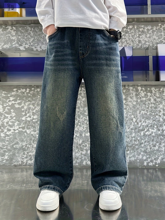 Boys' Denim Pants - Fall – Blue option – main product image