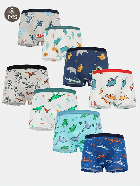 Boys' Dinosaur Boxer Briefs - Soft Everyday Multipack – main product image